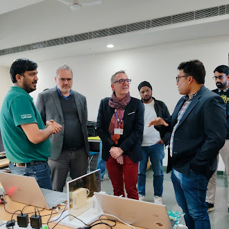 Interaction with French delegation