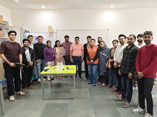 Birthday celebration of Mr. Rahul