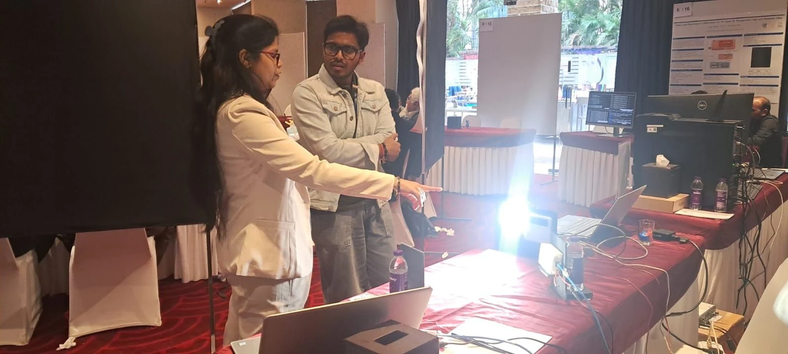 Visible Light Communication Demo